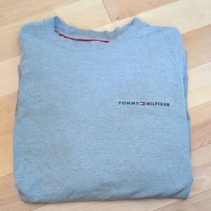 Tommy Hilfiger Light Gray Long Sleeve Tee